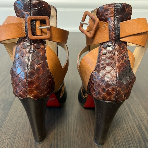 Christian Louboutin python sandals - Picture 6 of 6